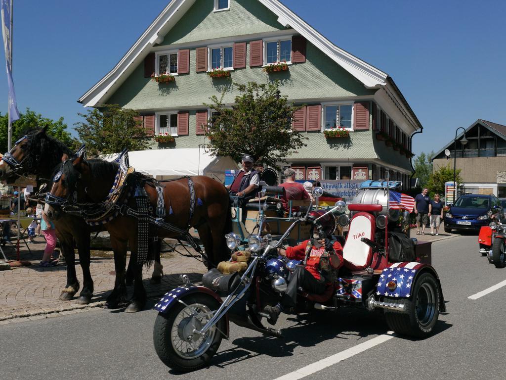 Hotel Bergblick Scheidegg Buitenkant foto